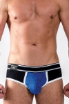 Slip Push Up Bleu Mister B Urban Castro Slip Push Up Bleu Mister B Urban Castro