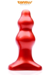 Plug Anal Rouge 11 x 3,5 cm Tantus Severin Small Plug Anal Rouge 11 x 3,5 cm Tantus Severin Small