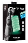 Gaine de Masturbation du Pnis Phosphorescente Love to Love Power of Love Phospho