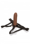 Harnais Gode Ceinture Creux Marron 18 cm Harnais Gode Ceinture Creux Marron 18 cm