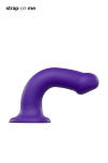 Gode à Mémoire de Forme 19 cm Strap-On-Me Dual-Density Violet L Gode à Mémoire de Forme 19 cm Strap-On-Me Dual-Density Violet L