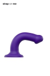 Gode à Mémoire de Forme 18 cm Strap-On-Me Dual-Density Violet M Gode à Mémoire de Forme 18 cm Strap-On-Me Dual-Density Violet M