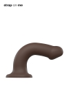 Gode Gay à Mémoire de Forme 19 cm Strap-On-Me Dual-Density Chocolat L Gode Gay à Mémoire de Forme 19 cm Strap-On-Me Dual-Density Chocolat L