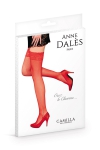 Bas Autofixants en Fine Résille Rouge Anne d'Alès Camilla Bas Autofixants en Fine Résille Rouge Anne d'Alès Camilla