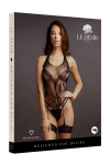 Body Fendu Noir pour Sissy Le D�sir