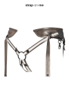 Harnais en Cuir pour Gode Ceinture Strap On Me Desirous Harnais en Cuir pour Gode Ceinture Strap On Me Desirous