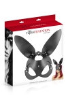 Masque de Lapin R�glable F�tichiste en Simili Cuir Fetish Tentation