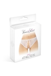 Culotte Ouverte pour Sissy en Dentelle Blanche Fashion Secret Ambre