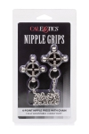2 Pinces à Tétons 4 Points avec Chaine Calexotics Nipple Grips 4-Point Nipple Press With Chain 2 Pinces à Tétons 4 Points avec Chaine Calexotics Nipple Grips 4-Point Nipple Press With Chain