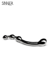 Gode Homme en Métal 20 x 2,5 cm Sinner Gear Pleasure Wand Gode Homme en Métal 20 x 2,5 cm Sinner Gear Pleasure Wand