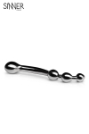 Gode Homme en Métal 20 x 2,5 cm Sinner Gear Pleasure Wand Gode Homme en Métal 20 x 2,5 cm Sinner Gear Pleasure Wand
