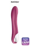 Vibromasseur Homme Chauffant Connecté 22,2 x 4,5 cm Satisfyer Big Heat Vibromasseur Homme Chauffant Connecté 22,2 x 4,5 cm Satisfyer Big Heat