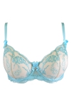 Soutien-Gorge Sissy en Dentelle Bleu Transparente Axami V-10131