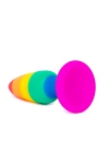 Grand Plug Ventouse LGBTQ+ 13,1 x 3,9 cm Wooomy Hiperloo L