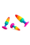 Grand Plug Ventouse LGBTQ+ 13,1 x 3,9 cm Wooomy Hiperloo L