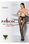 Collants Noirs Ouverts 20 Deniers pour Sissy Salope Passion TI021 Collants Noirs Ouverts 20 Deniers pour Sissy Salope Passion TI021