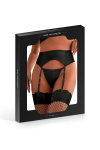 Porte-Jarretelles en Wetlook et String Noir pour Sissy Paris Hollywood Porte-Jarretelles en Wetlook et String Noir pour Sissy Paris Hollywood
