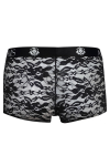 Boxer Homme F�minin en Dentelle Noire Transparente Ana�s for Men Romance