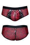 Shorty pour Alpha  Zip Intgral Regnes Fetish Fashion