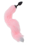 Plug Anal Sissy Licorne avec Queue Rose Lumineuse � Leds Taboom Unicorn Tail With Buttplug and Led