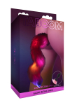 Plug Anal Sissy Licorne avec Queue Rose Lumineuse � Leds Taboom Unicorn Tail With Buttplug and Led