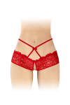 Culotte Ouverte Rouge pour Sissy Objet Fashion Secret Celia Culotte Ouverte Rouge pour Sissy Objet Fashion Secret Celia