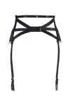 Ceinture Porte-Jarretelles en Tulle Noir pour Sissy Elégante Axami V-10362 Ceinture Porte-Jarretelles en Tulle Noir pour Sissy Elégante Axami V-10362