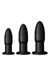 Kit Entrainement Anal 3 Plugs Buttr Cluster Bombs Anal Training Set