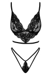 Ensemble String Soutien Gorge pour Travestie Kissable French Kiss 240 Ensemble String Soutien Gorge pour Travestie Kissable French Kiss 240
