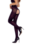 Collants Ouverts 40 Deniers Noir Passion TI025 Collants Ouverts 40 Deniers Noir Passion TI025