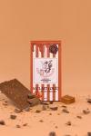 Chocolat au Lait Fran�ais Aphrodisiaque aux Eclats de Caramel Artisanal Les Canailles 100 g