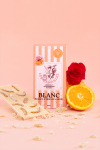 Chocolat Blanc Fran�ais Aphrodisiaque Ecorce d'Orange et Rose Les Canailles 100 g