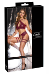 Ensemble BDSM Bordeaux pour Sissy Cotelli Bondage Ensemble BDSM Bordeaux pour Sissy Cotelli Bondage