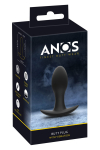 Petit Plug Homme Vibrant 8,9 x 3 cm Anos Butt Plug with Vibration