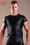 Tee Shirt Faux Cuir Tee Shirt Faux Cuir