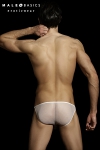 Slip Echancré en Résille Transparente MaleBasics Slip Echancré en Résille Transparente MaleBasics
