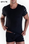 Boxer Gay Noir en Lycra Moulant Roadster Boxer Gay Noir en Lycra Moulant Roadster